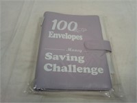 100 Envelopes Money Saving Challenge Binder, 9" L
