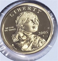 2005 S Sacagawea Proof Dollar