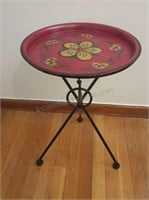 Wrought Iron Decorative Folding Table