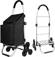 Kiffler Foldable Shopping Cart with Wheels