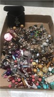 Colorful costume jewelry