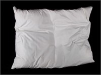 Downlite Flat & Soft Down Pillow, 20"x26" White
