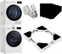 HHXRISE Washer Dryer Stacking Kit, Universal