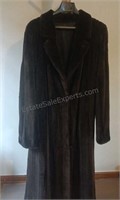 Ladies Full Length Fur Jacket