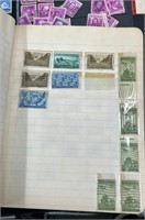 US Stamp Stockbooks & Albums w Loose Stamps