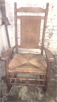 Nice wood rocking chair