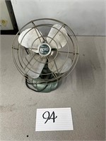 Vintage Zero Metal Fan Model 1250R 8”