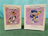 Hallmark Easter Daffy Duck and Bugs Bunny