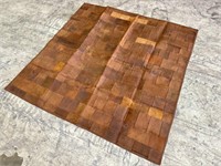 New TABLEQUA Leather Carpet 60x60 inches