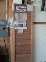 Bifold Doors mahogany 32"x80"