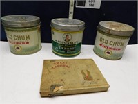 TOBACCO TINS