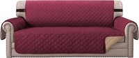 SM2192  Sanmadrola Waterproof Sofa Cover, Wine Red