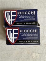 100 Rounds Fiocchi 9mm 124 Grain FMJ