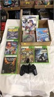 Xbox360 games, PlayStation controllers