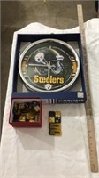 Steelers clock, Steelers dominos