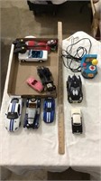 Toy cars, remote control Batman car, Pac-Man