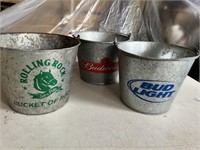 Assorted Beer Buckets