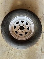 Loadstar 205/75/R14 Trailer Tire & Wheel
