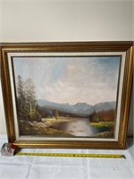 Original painting signed Campbell
