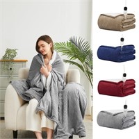 A3029  HomeMate Electric Heated Throw, 50x60 Inch