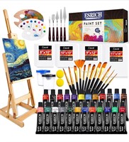 ($85)60PCS Acrylic Paint Set with Brush