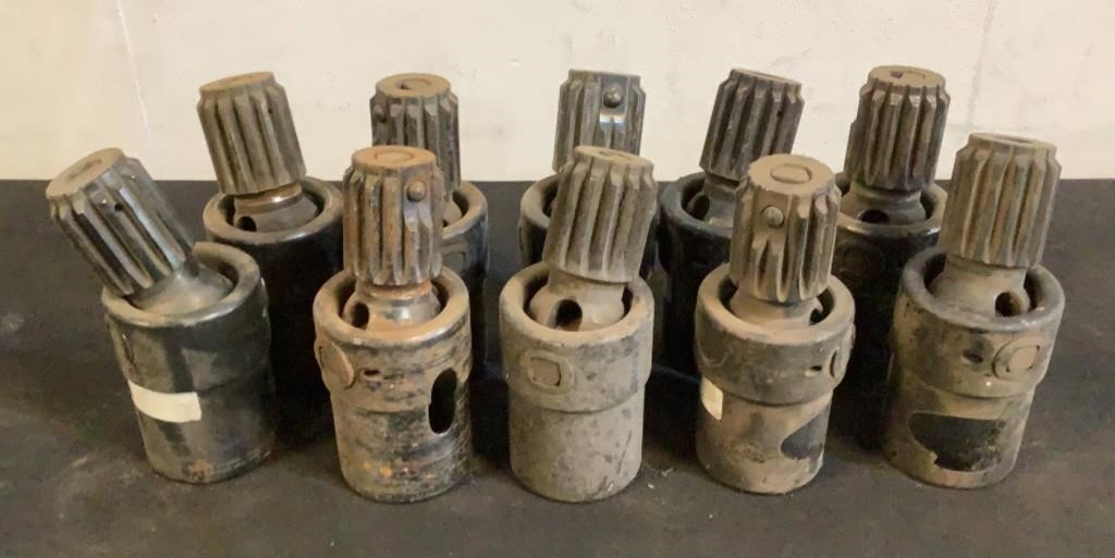 (10) Assorted Spline Impact Sockets