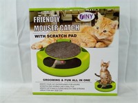 DINY Friendly Mouser Catch with Scratch Pad, Gree