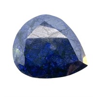 Certified 134 Carat Blue Sapphire Gemstone