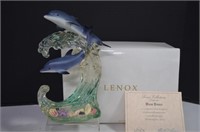 MIB, Lenox, Wave Divers Acrylic Sculpture 8.5"