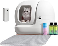 Extra Large Self Cleaning Cat Litter Box-76L