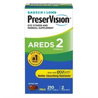 PreserVision AREDS 2 Formula  210 Soft Gels