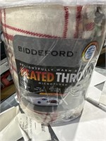 Biddeford Microplush Heated Electric Throws