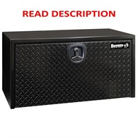 18x18x36in. Black Steel Underbody Toolbox