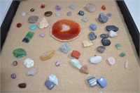 Assortment Of Mineral Specimens,Polished Stones &