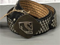 1960's Supermomo Studded Leather Belt
