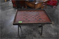 Vintage Checkerboard Table