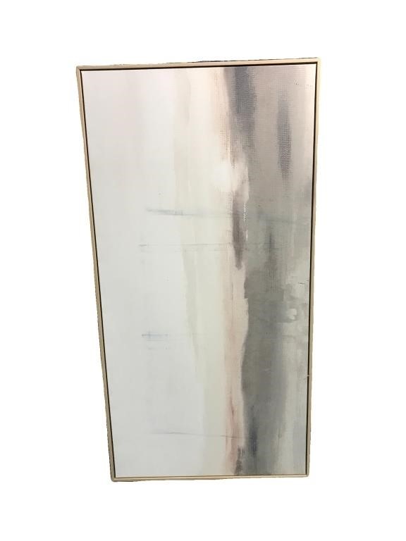 Threshold framed printed canvas