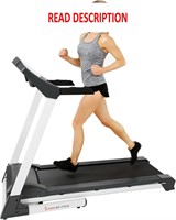 Sunny Health Premium Treadmill Auto Incline