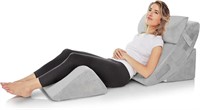 4PC Bed Wedge Pillow Set - Orthopedic  Foam