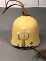 Hand Painted Clay Bell