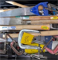 K - MIXED LOT OF HAND TOOLS (G33)