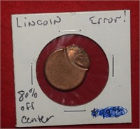 Lincoln 80% Offstruck Penny