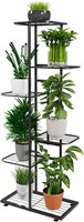 6-Tier 7-Pot Metal Plant Stand  Indoor/Outdoor