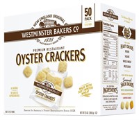 Westminster Oyster Crackers  25oz (50ct  1/2 oz)