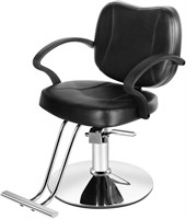Salon Chair - Comfortable Barber  PVC Leather