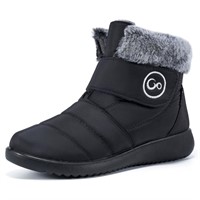 R9426  Ablanczoom Winter Snow Boots, Faux Fur Line