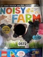 NOISY FARM TOUCH/FEEL SOUND BOOK RETAIL $19