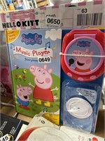 PEPPA PIG MUSIC PLAYER RETAIL $49