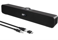 Computer Speakers, Wired USB Mini Sound Bar