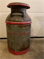 COULD 45 MINNEAPOLIS METAL MILK CAN